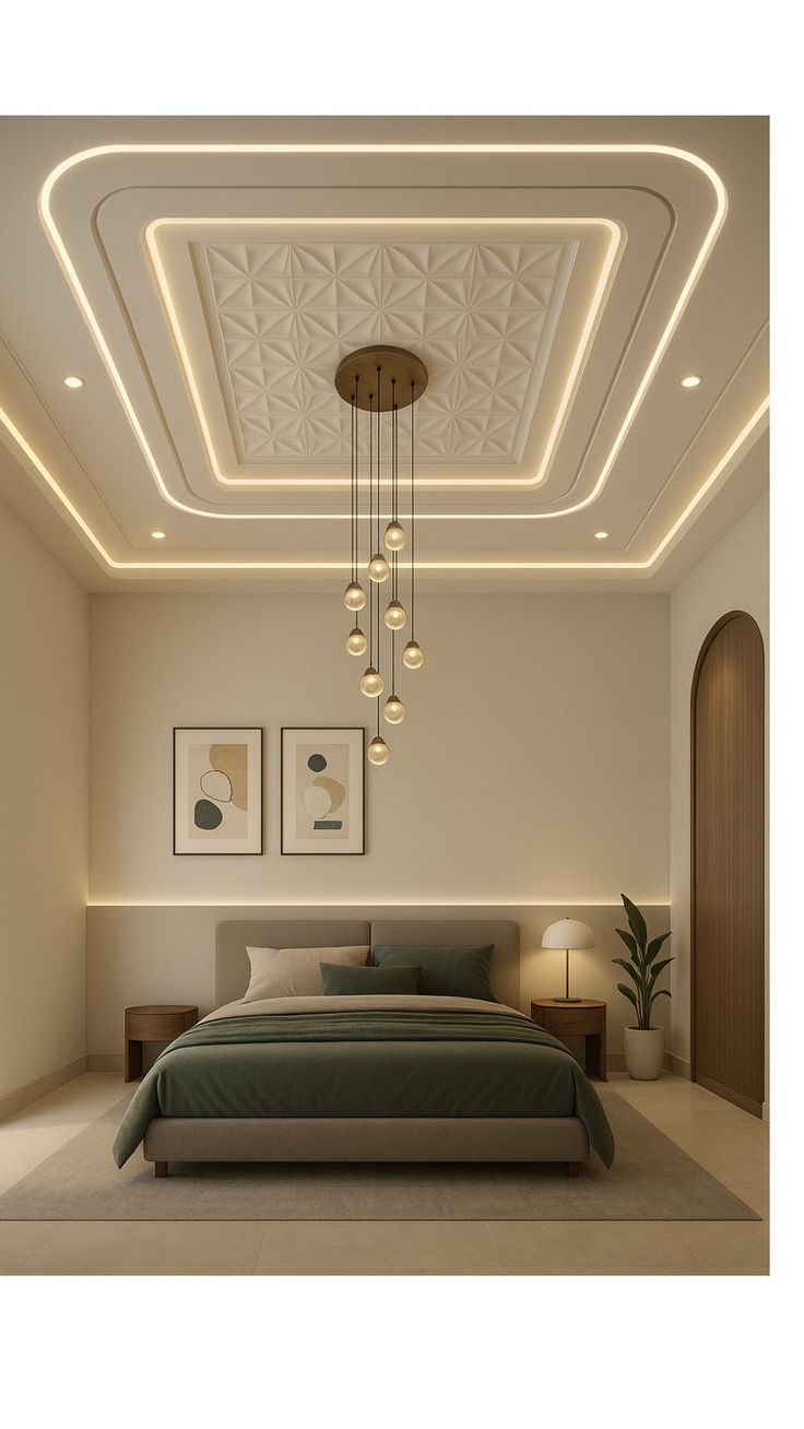 LCD Panel Ceiling Jaali